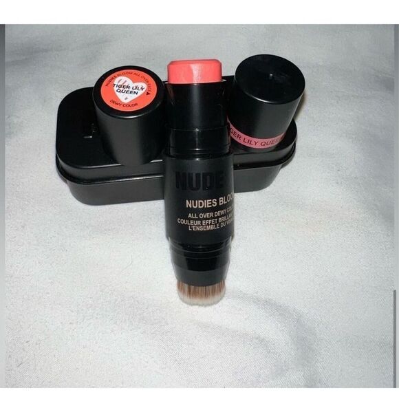 🧡 NUDESTIX Nudies Bloom – Tiger Lily Queen 🧡 Multi-tasking Cream Blush Stick f - Picture 8 of 8